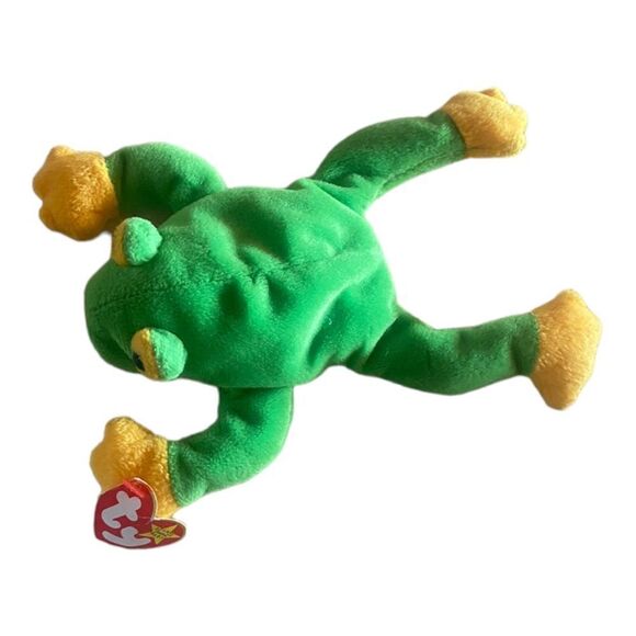 TY Beanie Baby Smoochy the Frog - Picture 1 of 5